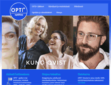 Tablet Screenshot of optiplusoptikko.fi